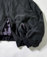 SILK BOMBER JACKET