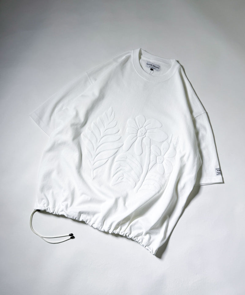 elephantTRIBALfabrics / FLOWER PRINT FAT T-SH エレファントトライブ 