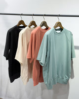 RUGLAN CUT SS SWEAT