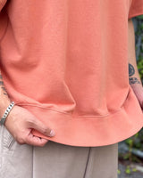 RUGLAN CUT SS SWEAT