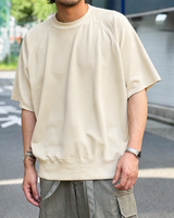 RUGLAN CUT SS SWEAT