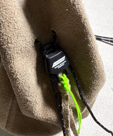 KINCHAKU LEATHER SAND SUEDE