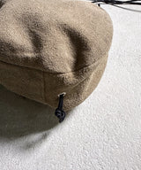 KINCHAKU LEATHER SAND SUEDE