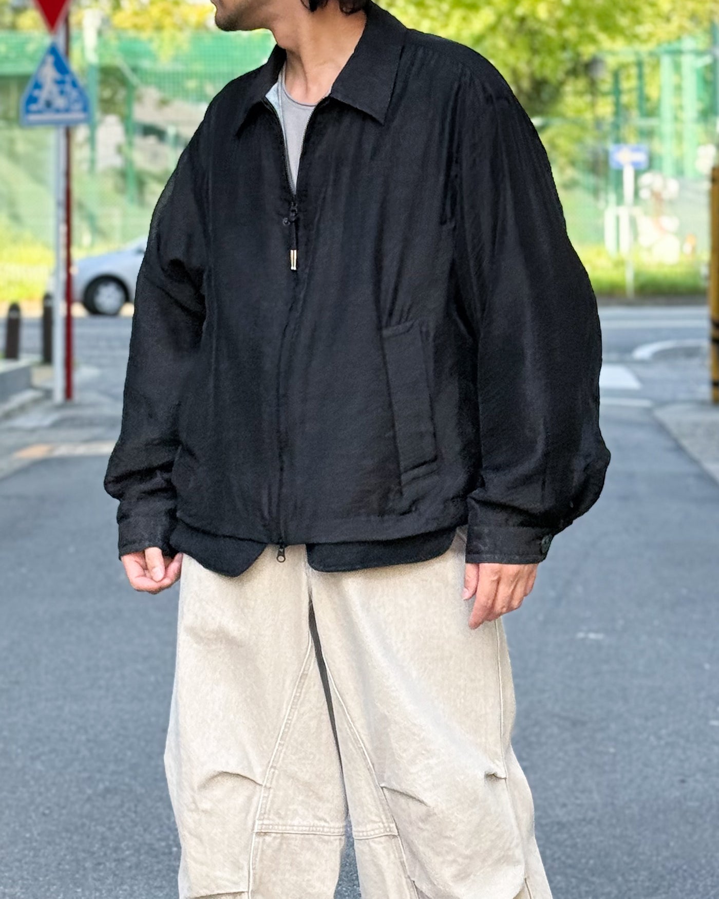 elephantTRIBALfabrics / Vague Pattern Jacket エレファントトライブ