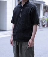 EGO TRIPPING エゴトリッピング / ZIP TUCK PULLOVER SHIRT ジップタックプルオーバーシャツ プルオーバーシャツ ハーフジップ