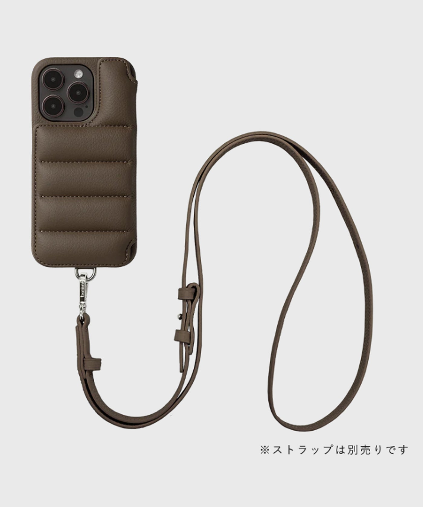DEMIUデミュウBALLON iPhone14Plus ケース　エトープ BALLON × Ultrasuede® iPhone14【iPhone16e兼用可能】