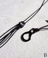 NARROW ROPE LEATHER MIX