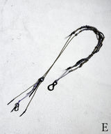 NARROW ROPE LEATHER MIX