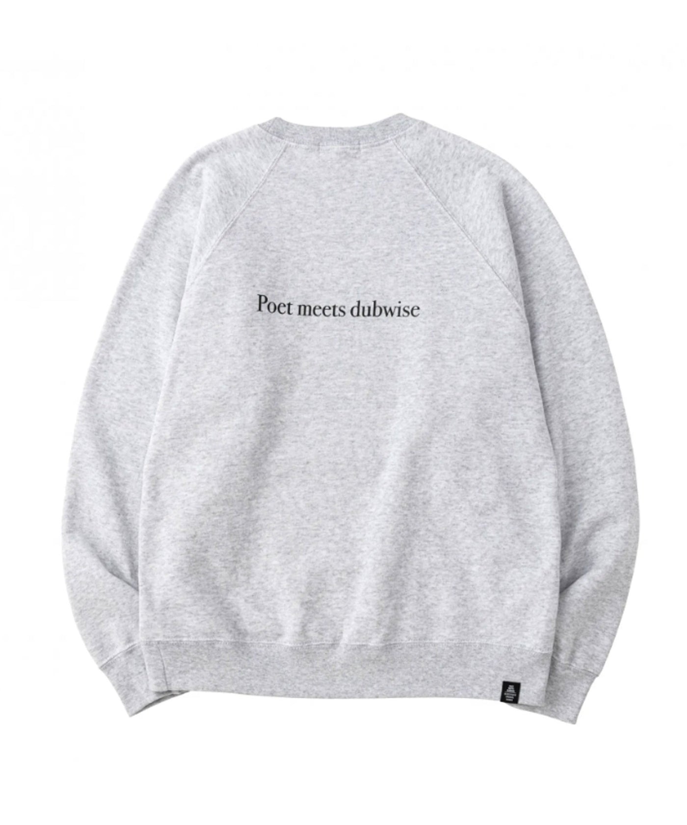 POET MEETS DUBWISE / KINDNESS HEALING 1 RAGLAN SWEAT ポエトミーツ