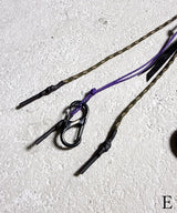NARROW ROPE LEATHER MIX