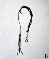 NARROW ROPE LEATHER MIX