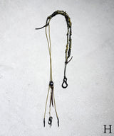 NARROW ROPE LEATHER MIX