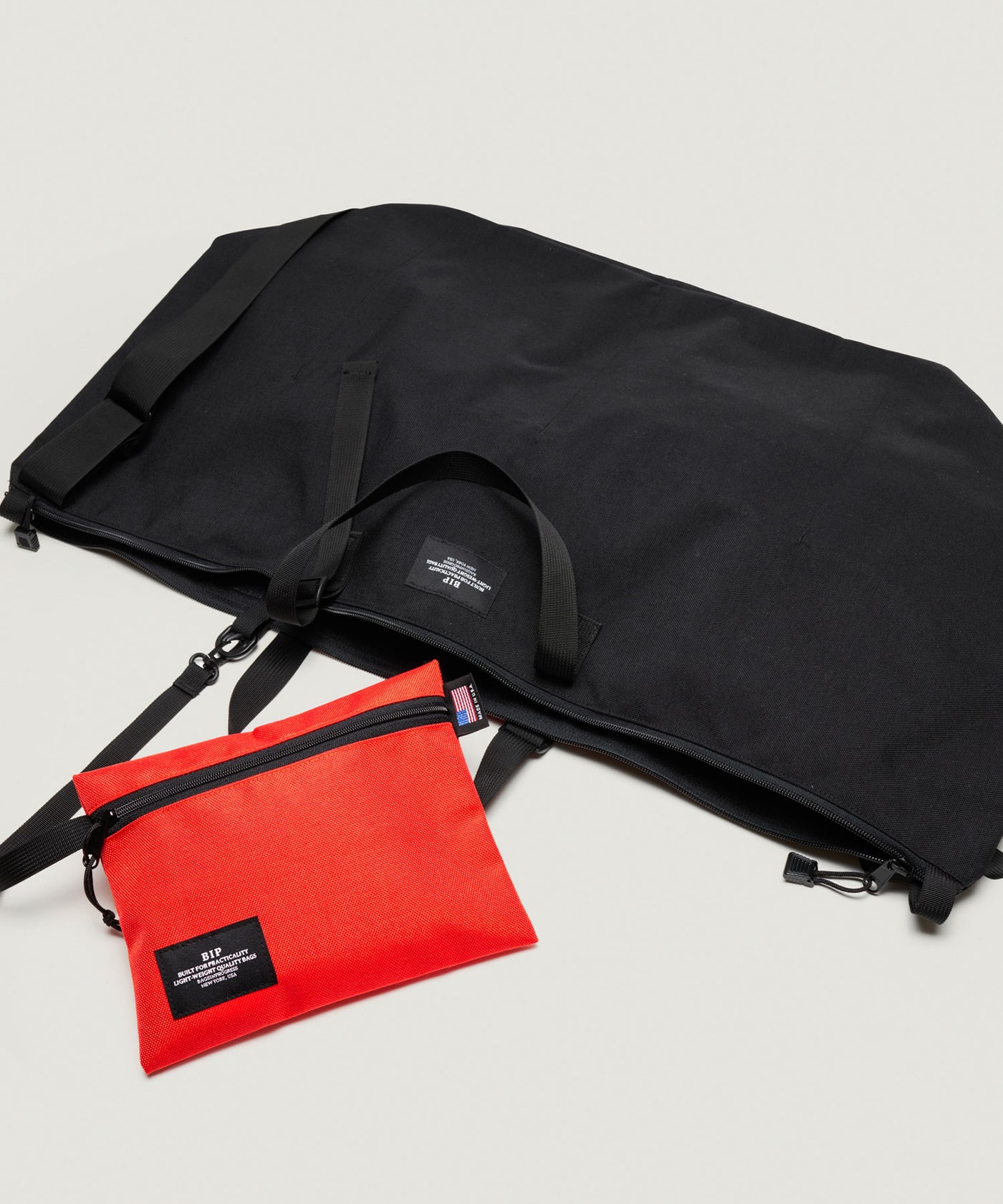 BAGSINPROGRESS / Traveler Duffer Large BLACK NYLON CANVAS バッグ
