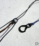 NARROW ROPE LEATHER MIX