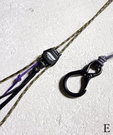 NARROW ROPE LEATHER MIX