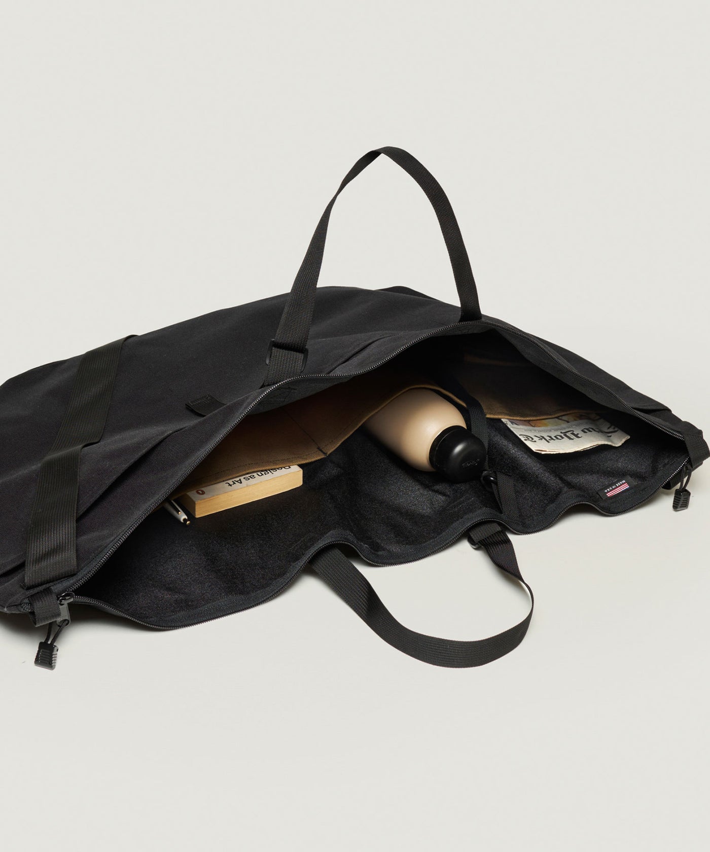BAGSINPROGRESS / Traveler Duffer Large BLACK NYLON CANVAS バッグ