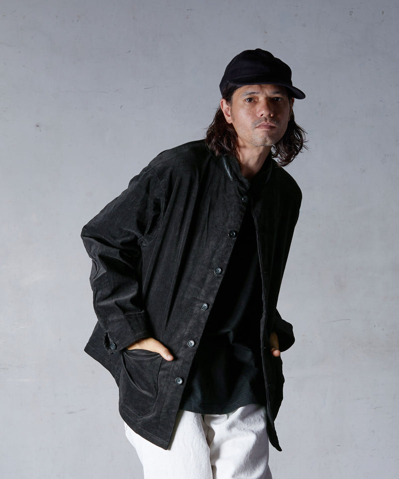 COURDUROY CHOPCOLLAR JACKET