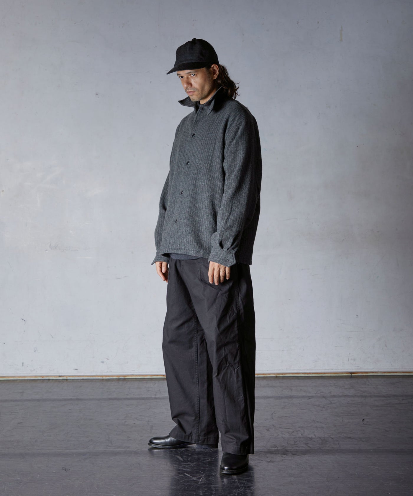 美品EGO TRIPPING エゴトリッピング / ウールシーピーオーシャツ EGO TRIPPING エゴトリッピング / WOOL CPOSHIRTS ウールシーピーオー