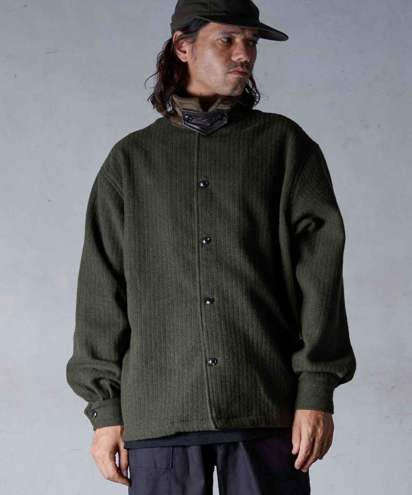 EGO TRIPPING エゴトリッピング / WOOL CPOSHIRTS ウールシーピーオー