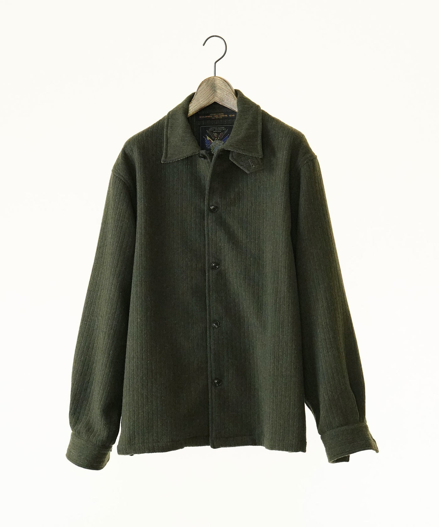 美品EGO TRIPPING エゴトリッピング / ウールシーピーオーシャツ EGO TRIPPING エゴトリッピング / WOOL CPOSHIRTS ウールシーピーオー