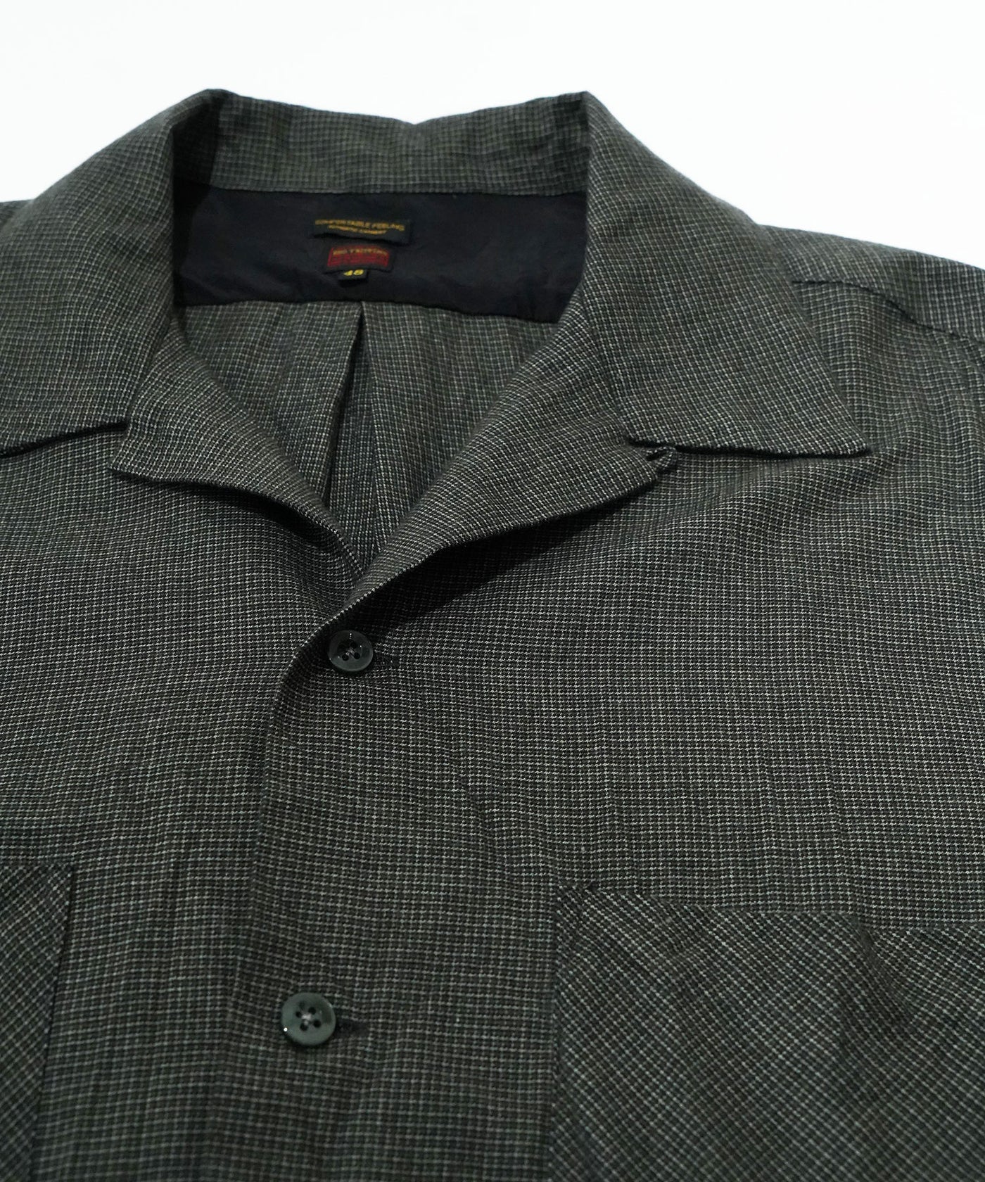 EGO TRIPPING エゴトリッピング / SHORT WORK SHIRT check ショート