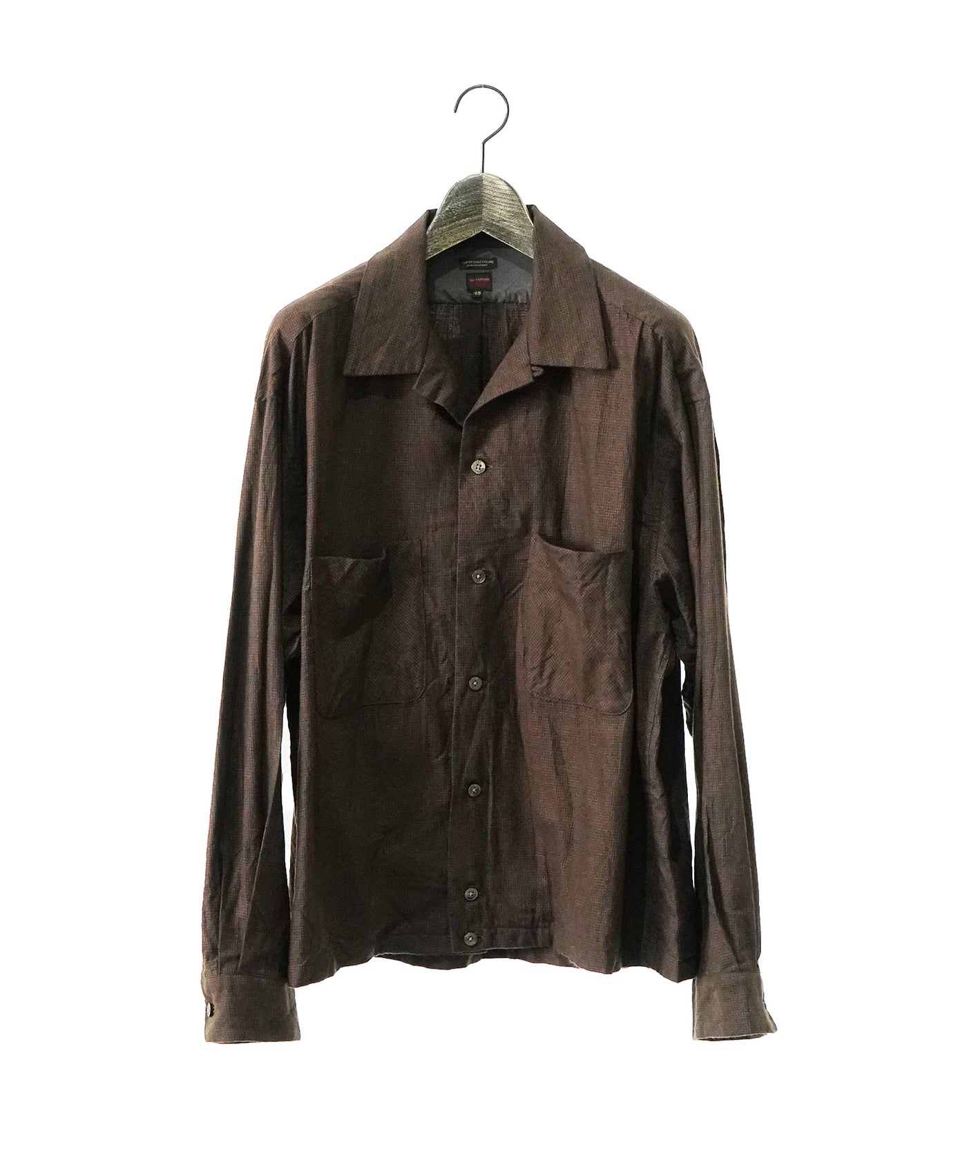 【EGOTRIPPINGエゴトリッピング】STETCH WORK SHIRTS EGO TRIPPING エゴトリッピング / SHORT WORK SHIRT check ショート