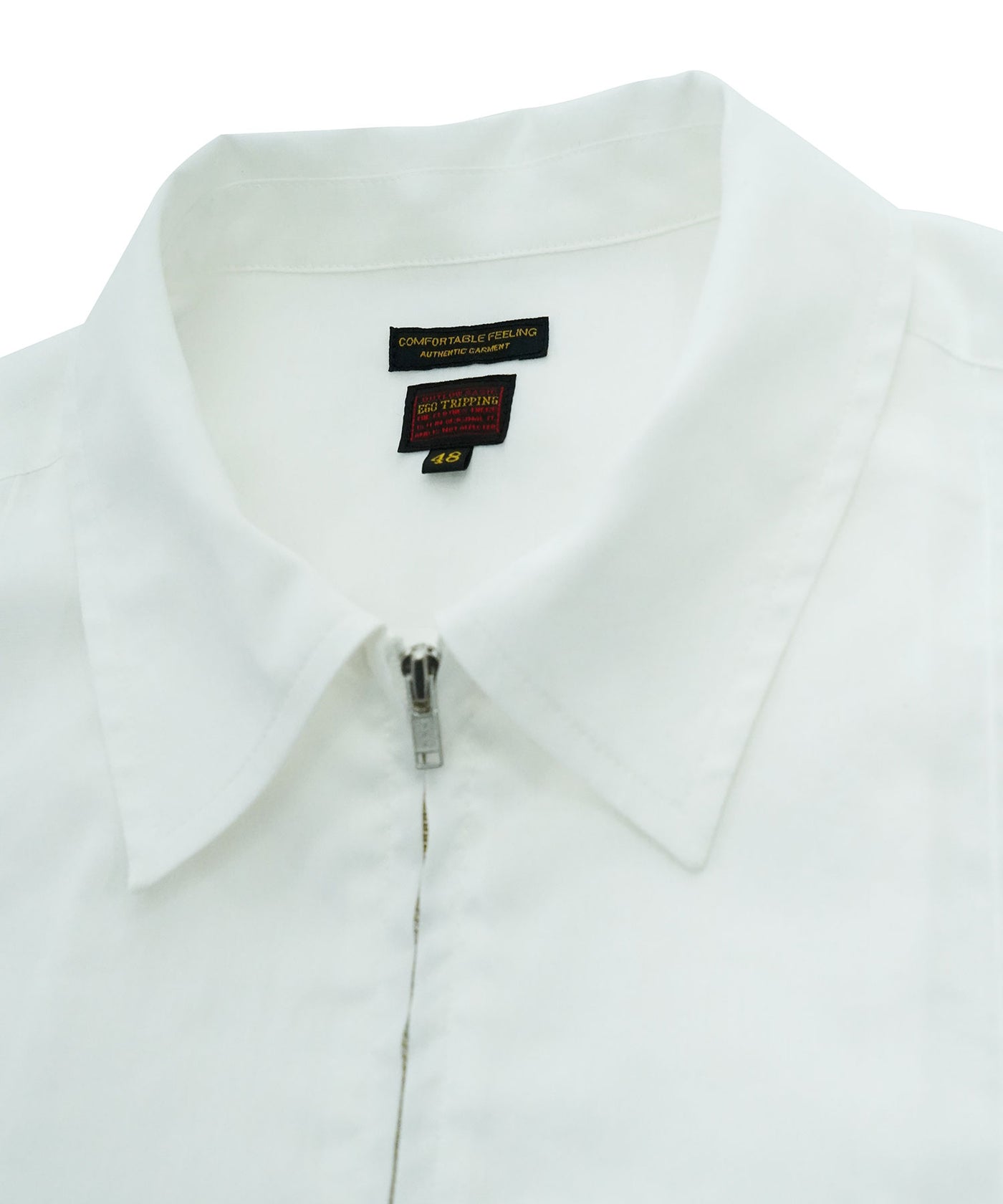 EGO TRIPPING エゴトリッピング / ZIP TUCK SHIRT ジップタックシャツ