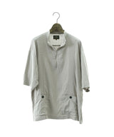 EGO TRIPPING エゴトリッピング / ZIP TUCK PULLOVER SHIRT ジップタックプルオーバーシャツ プルオーバーシャツ ハーフジップ