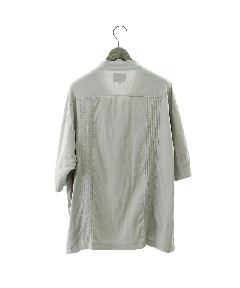 ZIP TUCK PULLOVER SHIRT