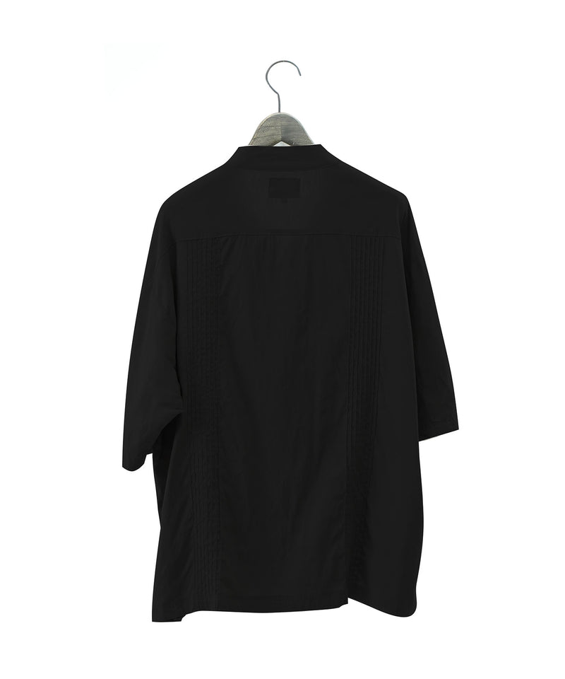 ZIP TUCK PULLOVER SHIRT