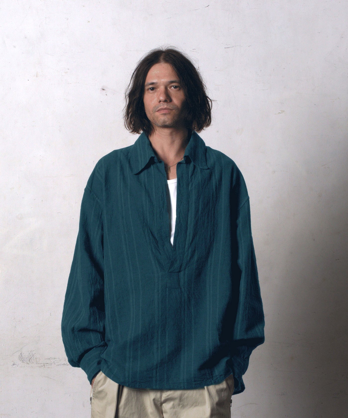 EGO TRIPPING / BREBREEZE エゴトリッピング スキッパーシャツ プル