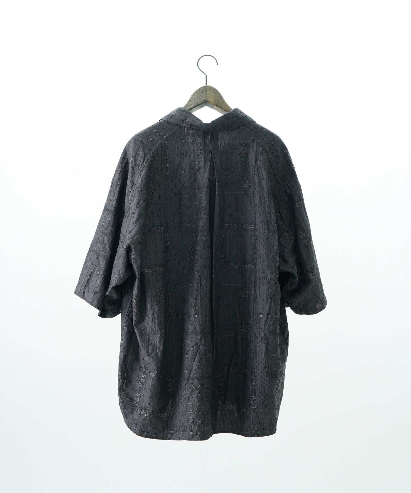 EGO TRIPPING×PROPA9ANDA刺繍入りジャケットカーキ染め粹×叛 EGO TRIPPING×PROPA9ANDA刺繍入りジャケットカーキ染め粹×叛