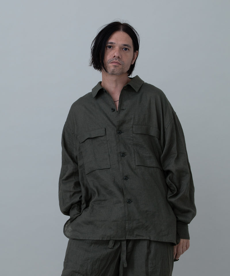 【予約】LINENOVERSHIRT