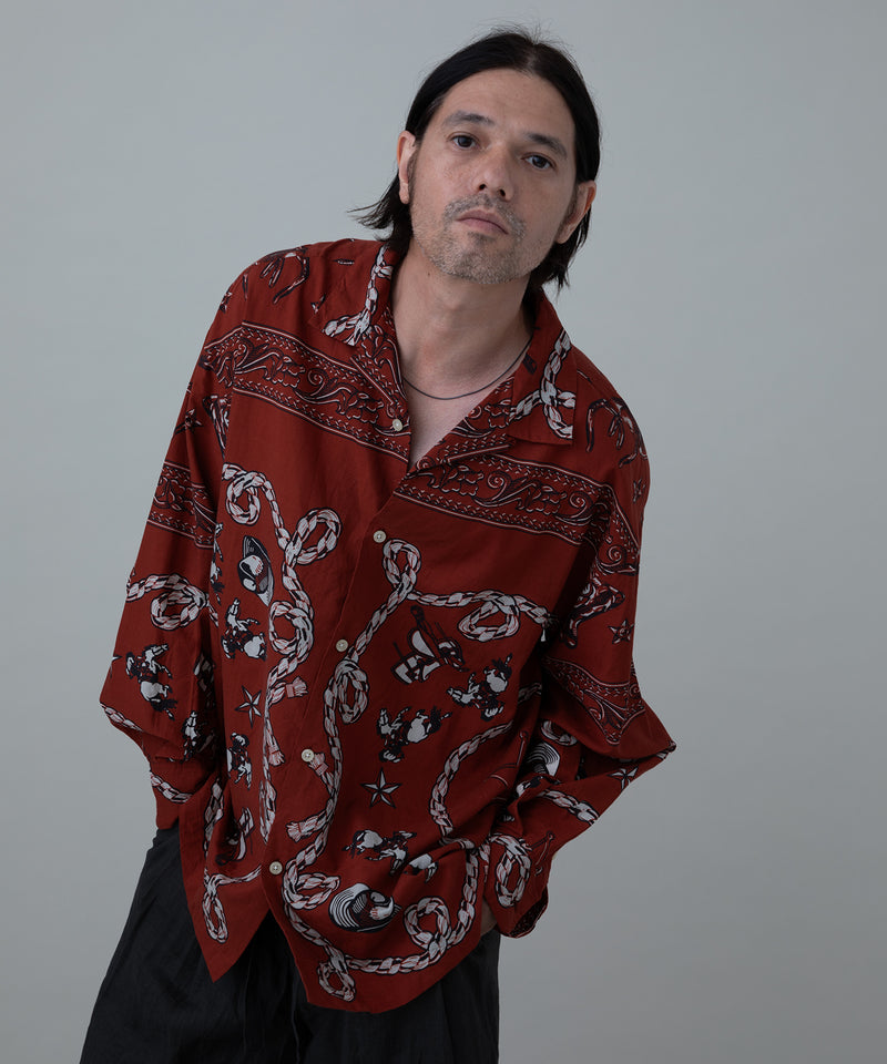 【予約】WESTERNBANDANA SHIRTS