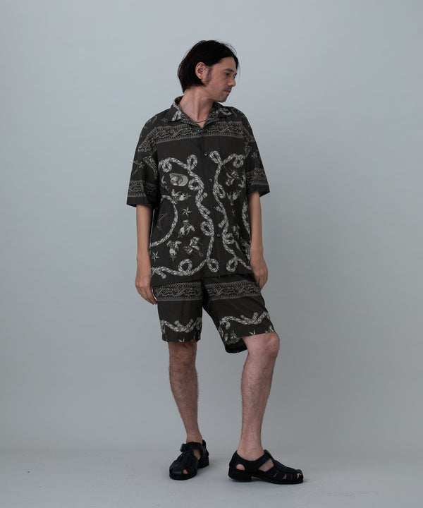 【予約】WESTERNBANDANA SHIRTS short