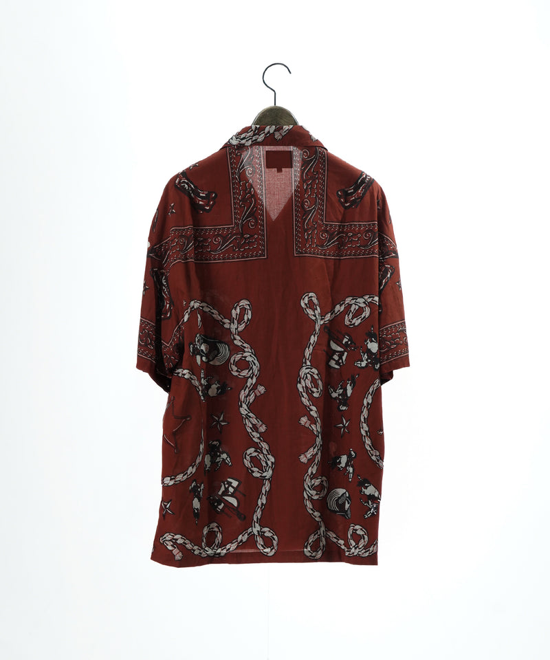 【予約】WESTERNBANDANA SHIRTS short