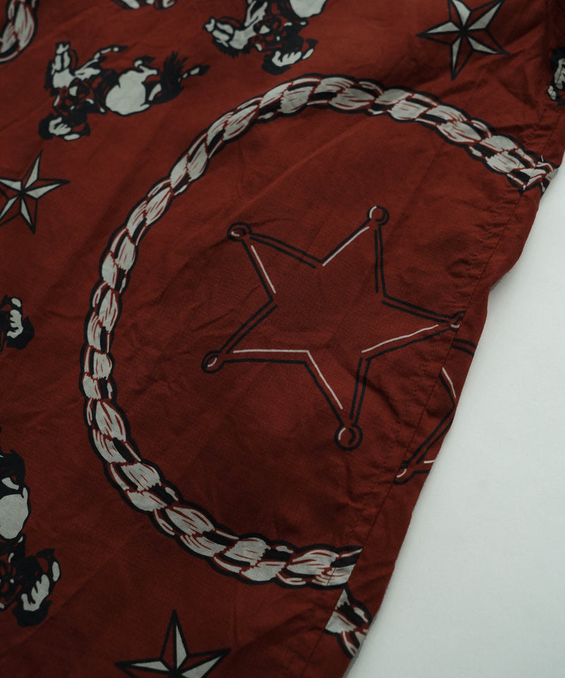 【予約】WESTERNBANDANA SHIRTS short