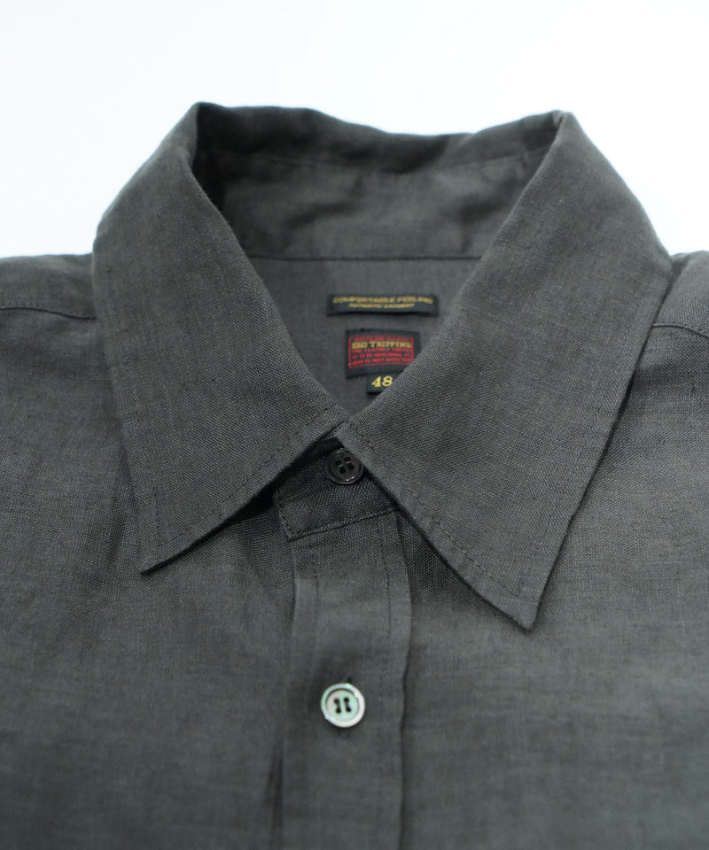 EGO TRIPPING / GATHERLINEN SHIRTS エゴトリッピング ギャザーリネン
