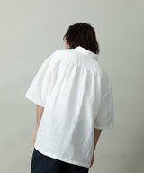 GATHERLINEN SHIRTS S/S