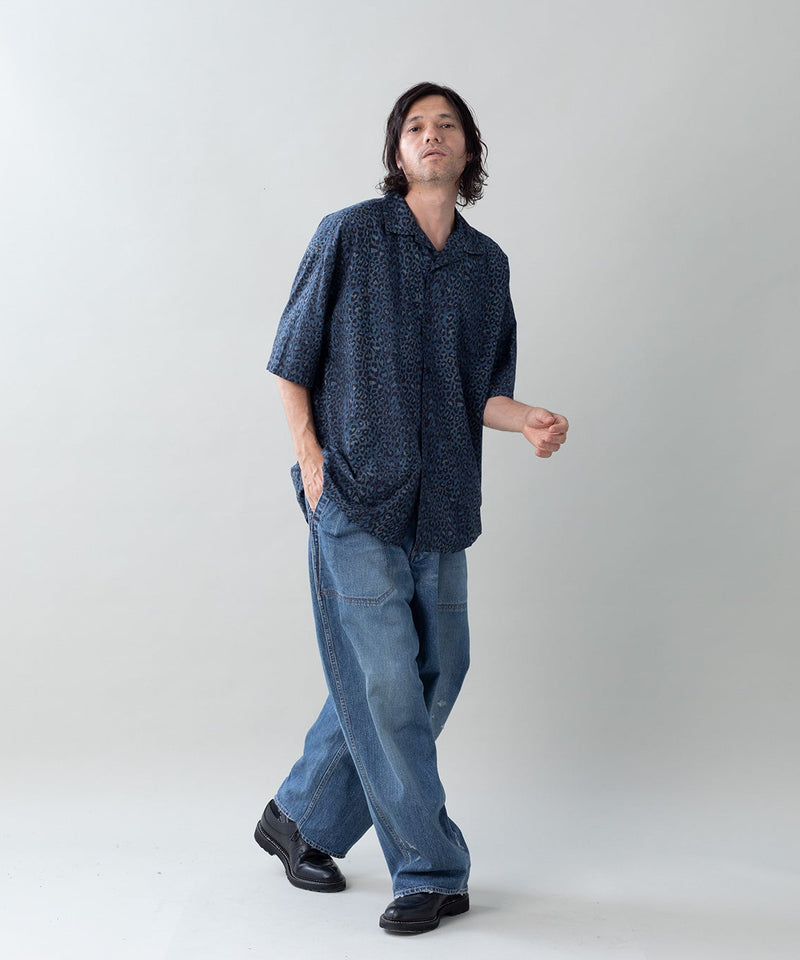 EGO TRIPPING / LEO-SHIRT エゴトリッピング レオパードシャツ 柄者