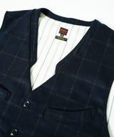 【予約】FRENCH GILET windowpane