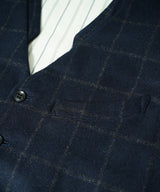 【予約】FRENCH GILET windowpane
