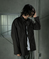 【予約】MILITARYSHIRT Army twill
