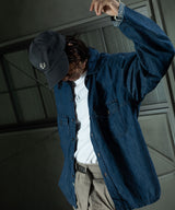 【予約】MILITARYSHIRT Denim
