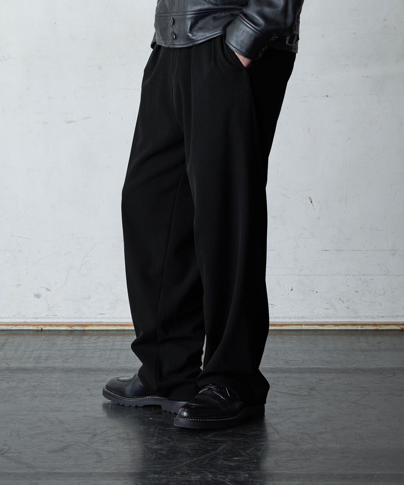 パンツ EGO TRIPPING FRENCH WORKTROUSERS(BLACK) EGO TRIPPING エゴトリッピング / TAPERTECH テーパーテック