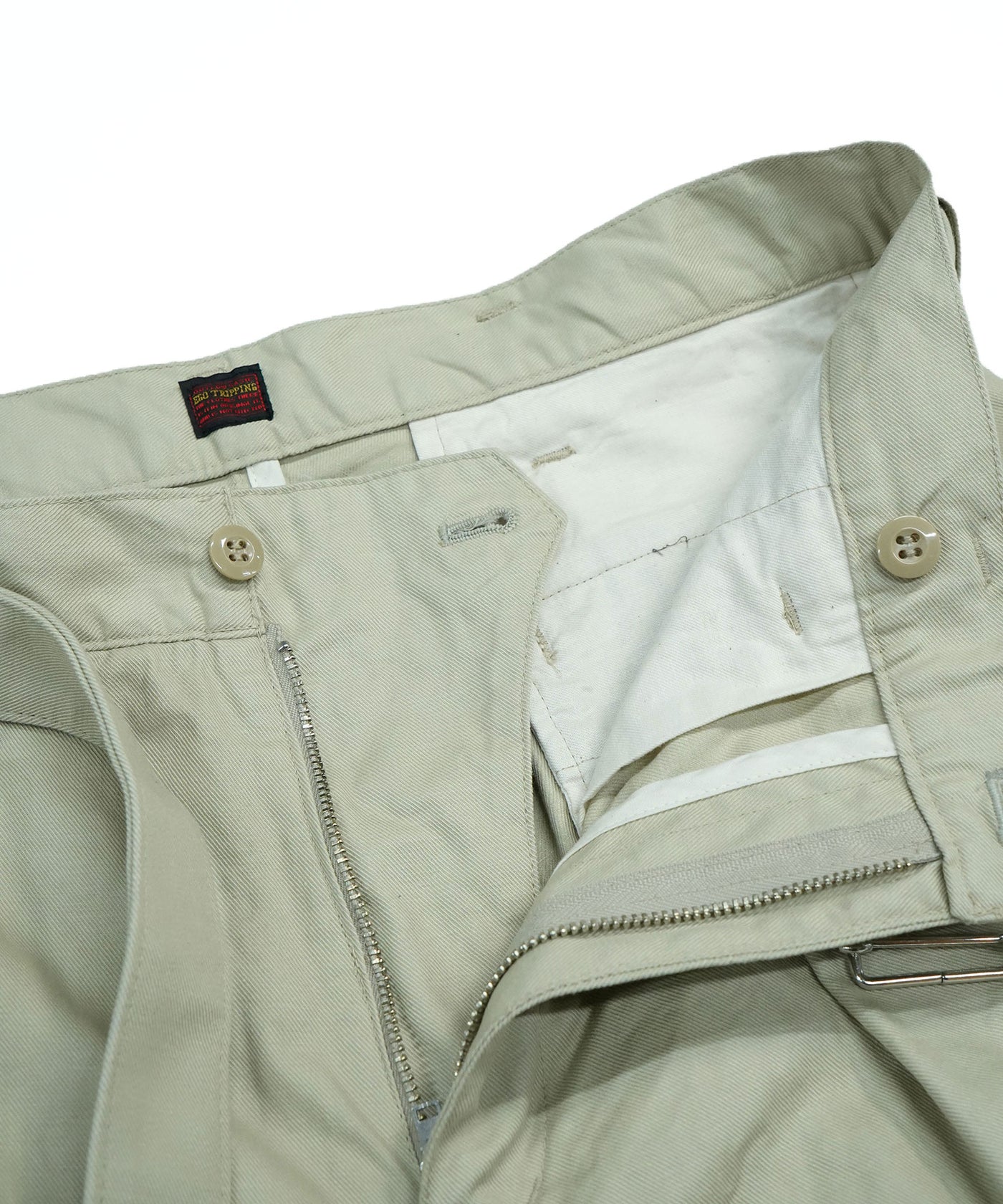 パンツ EGO TRIPPING CHINOVA EGO TRIPPING / CHINOVA エゴトリッピング チノパン タック