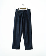 【予約】WOOLBASTE TROUSERS windowpane