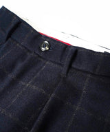 【予約】WOOLBASTE TROUSERS windowpane
