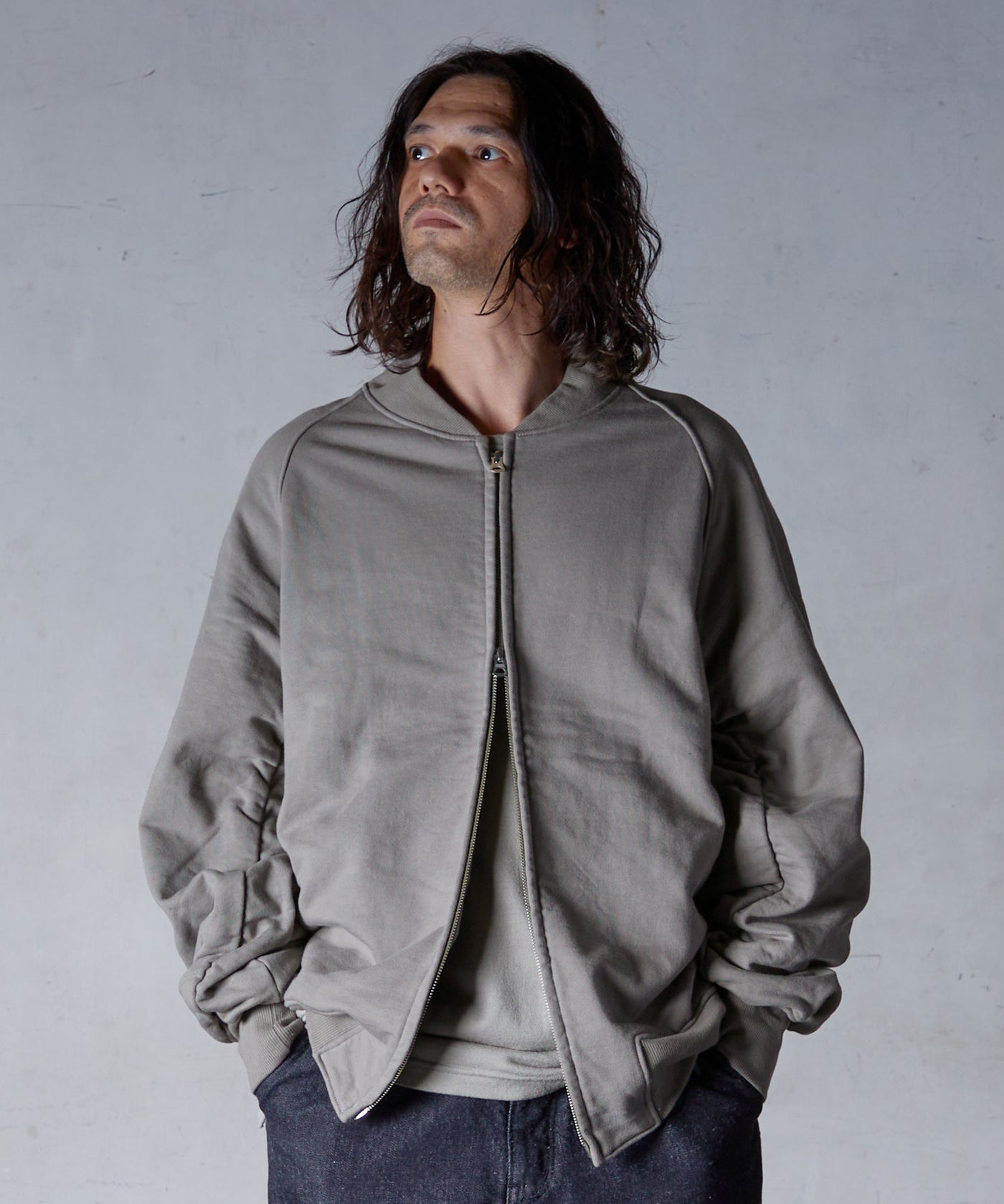【EGO TRIPPINGエゴトリッピング】SWEAT BOMBERJACKET EGO TRIPPING エゴトリッピング / SWEAT BOMBERJACKET スウェット
