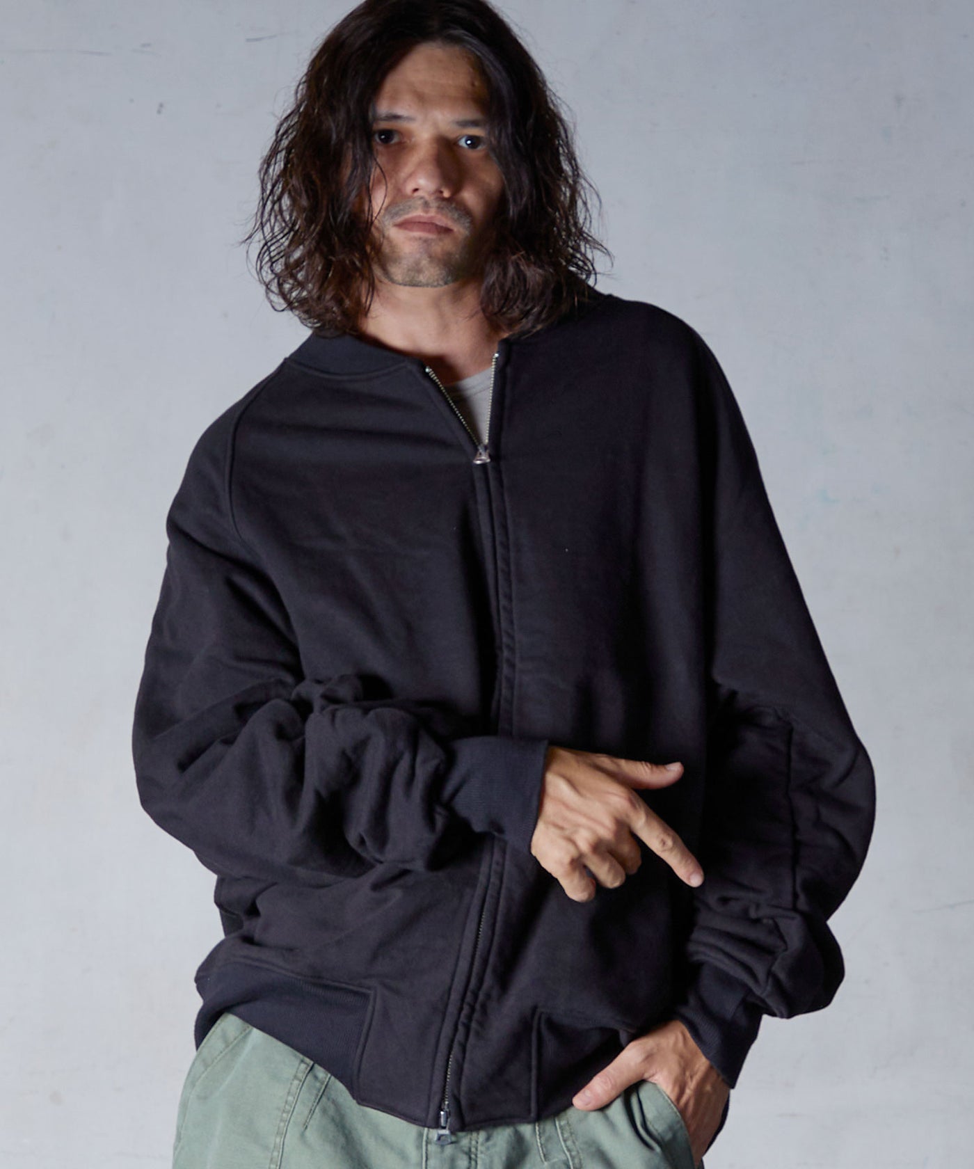 EGO TRIPPING エゴトリッピング / SWEAT BOMBERJACKET スウェット